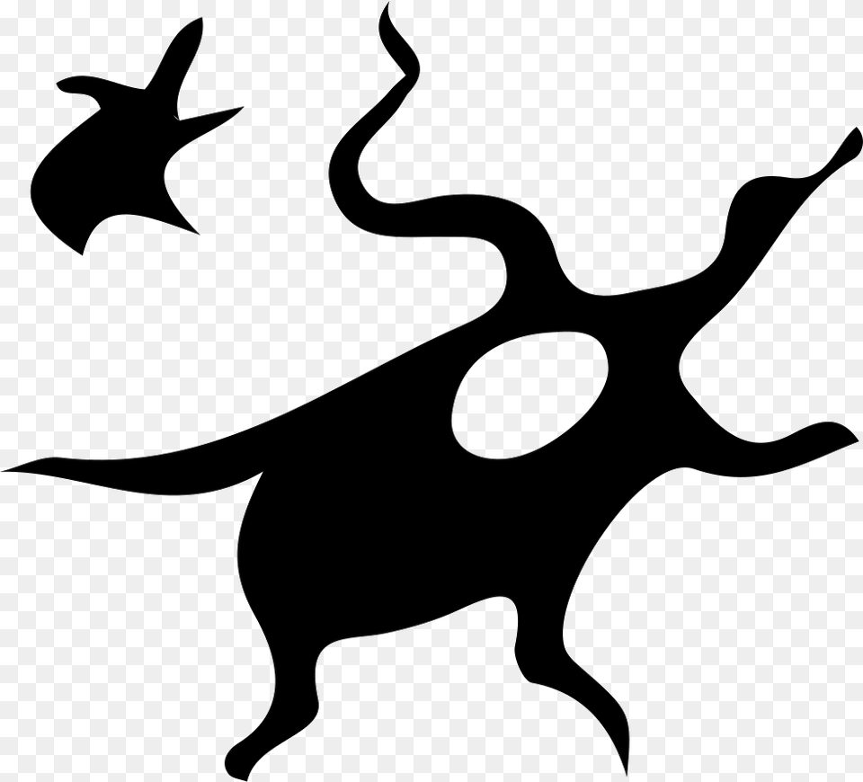 Nervous System Nervous System, Silhouette, Stencil, Animal, Kangaroo Png Image