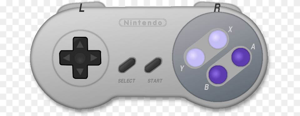 Nes And Snes Controller, Electronics, Disk, Joystick Free Png Download