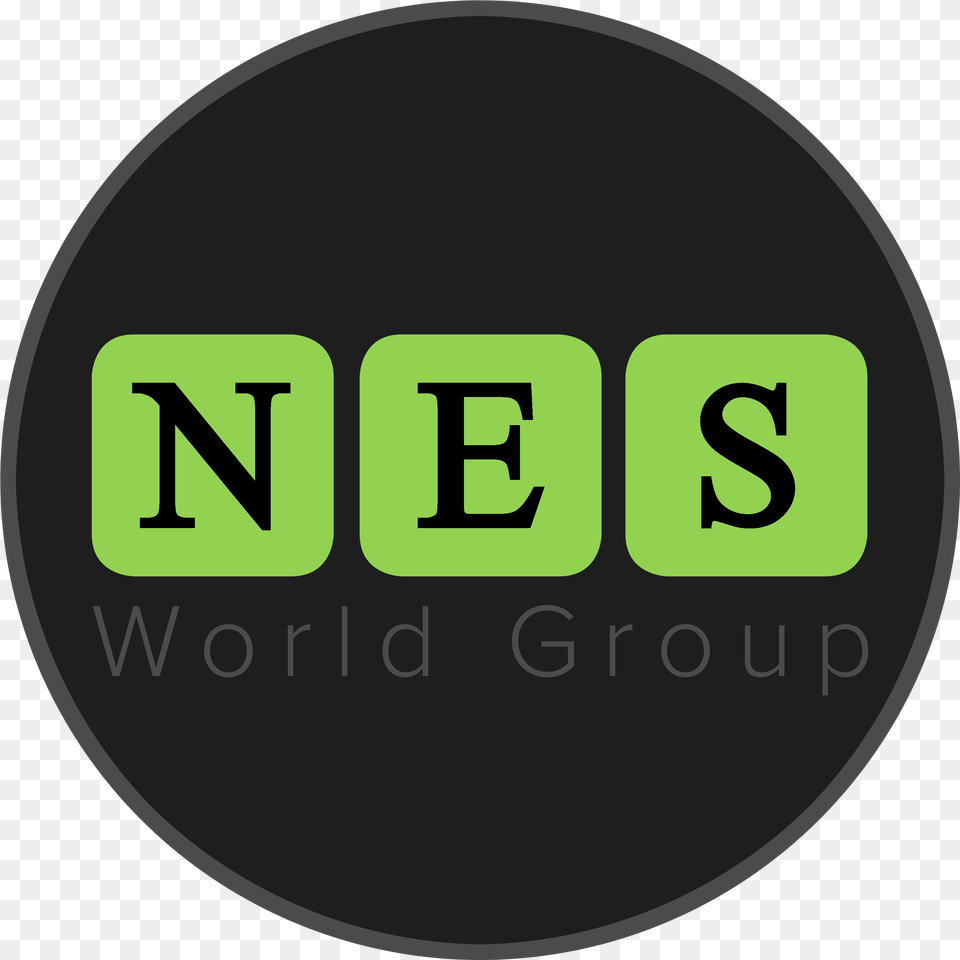 Nes Circle Logo News Image With No Background Dot, Clock, Digital Clock, Green, Disk Free Png