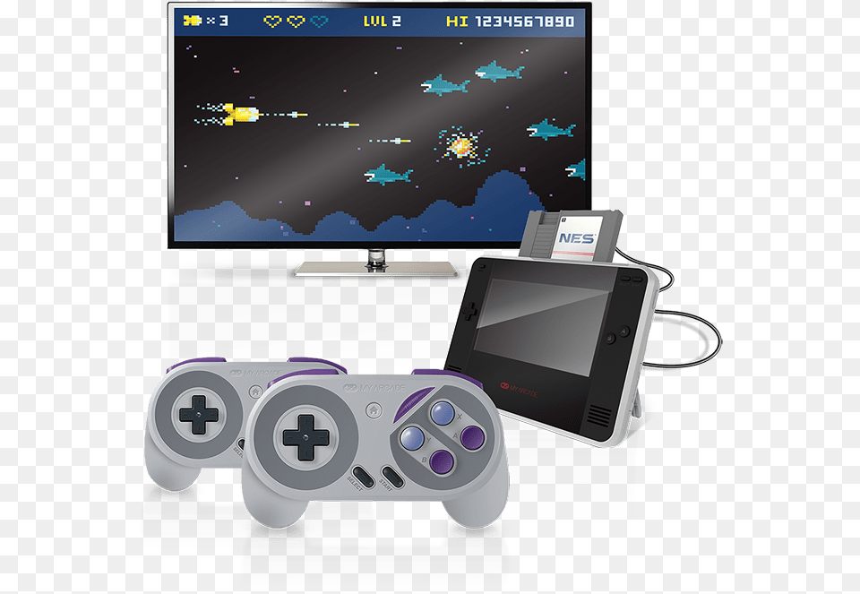 Nes Controller Turbo, Electronics, Screen, Computer Hardware, Hardware Png Image