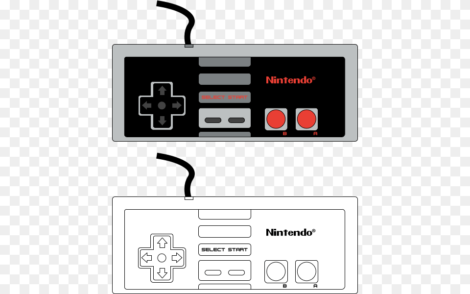 Nes Controller Video Game Start Button, Scoreboard, Computer Hardware, Electronics, Hardware Free Png