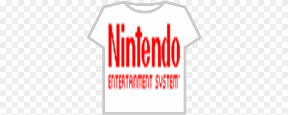 Nes Logo Roblox For Adult, Clothing, T-shirt Free Png
