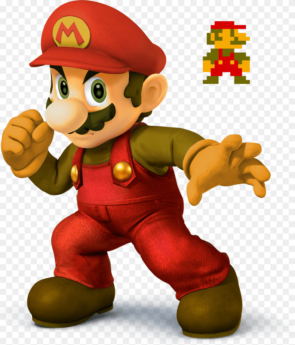 Nes Mario Smash Bros, Baby, Person, Face, Head Png Image