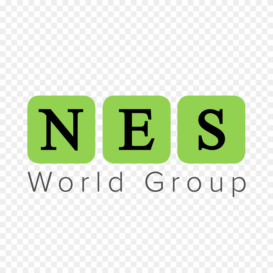 Nes World Group Logo, Text, Green, Symbol, Number Free Transparent Png