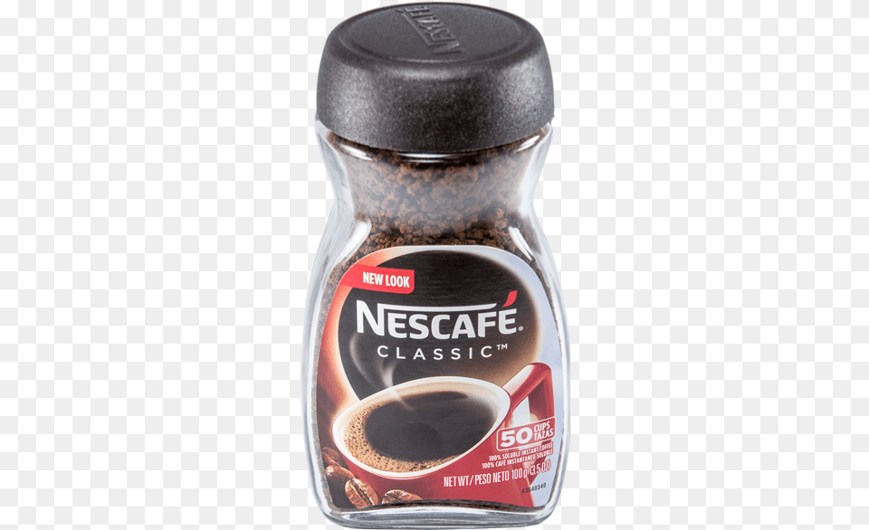 Nescaf Classic Etiqueta De Nescafe Clasico, Cup, Bottle, Shaker, Food Free Png