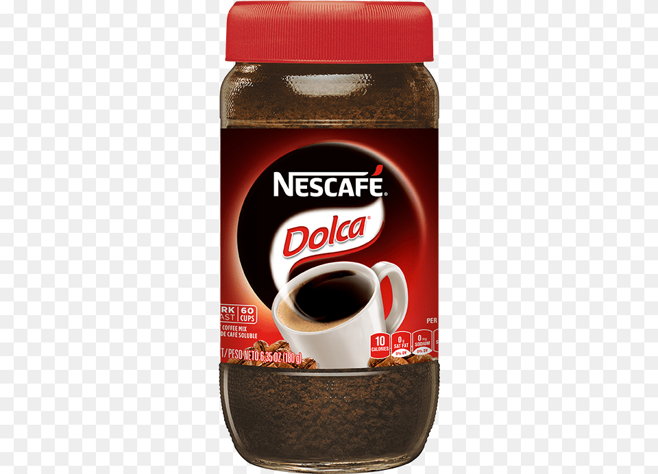 Nescafe Dolca, Cup, Food, Beverage, Coffee Free Png Download