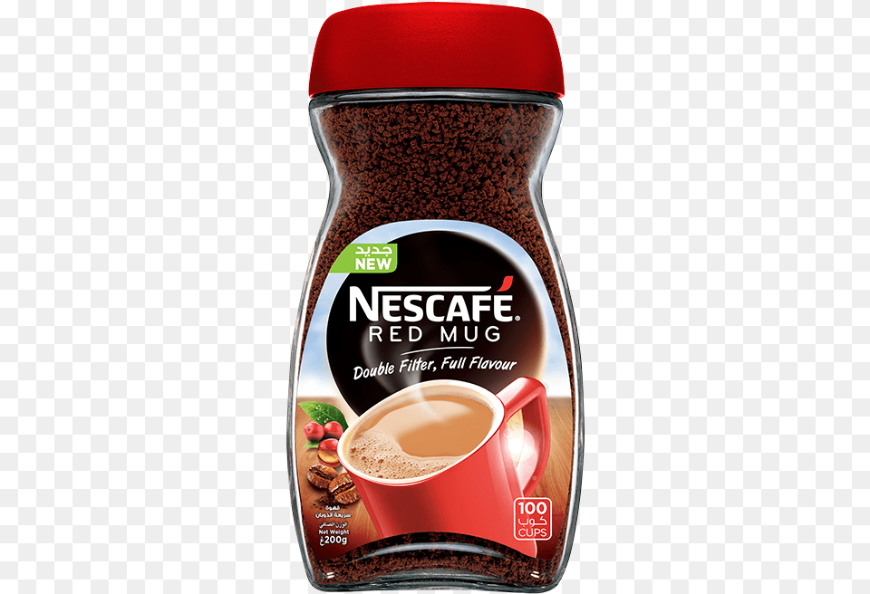 Nescafe Red Mug, Beverage, Chocolate, Cup, Dessert Free Png Download