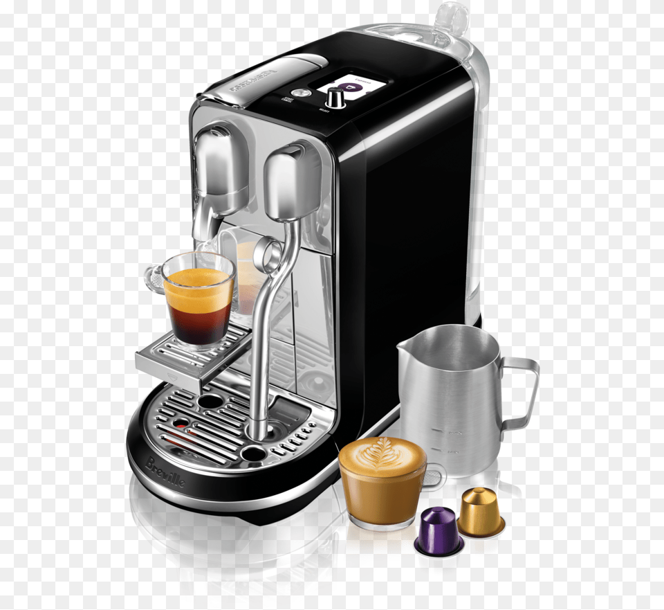 Nespresso Breville Creatista Plus, Cup, Beverage, Coffee, Coffee Cup Free Transparent Png