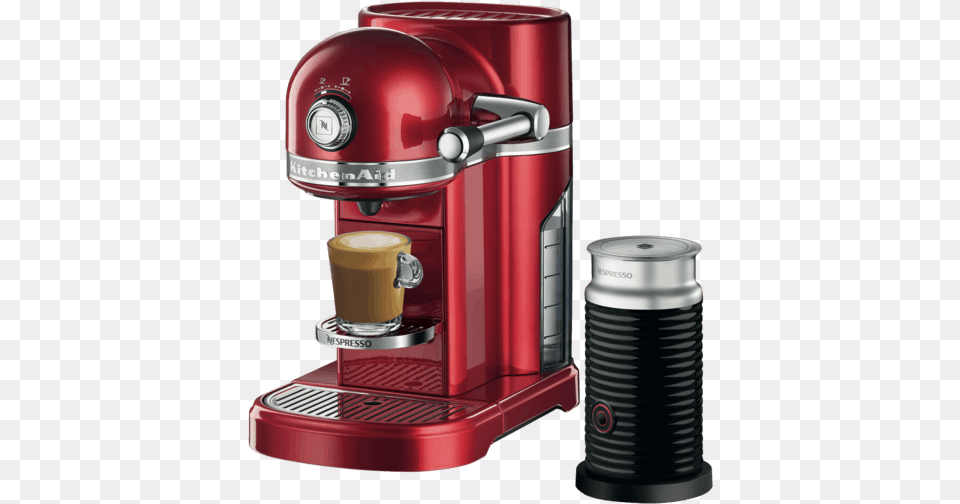 Nespresso Red Coffee Machine, Cup, Pump, Gas Pump, Beverage Free Transparent Png