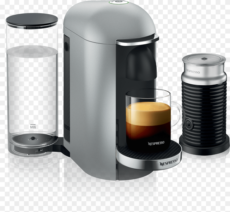Nespresso Vertuoplus With Aeroccino, Cup, Beverage, Coffee, Coffee Cup Png