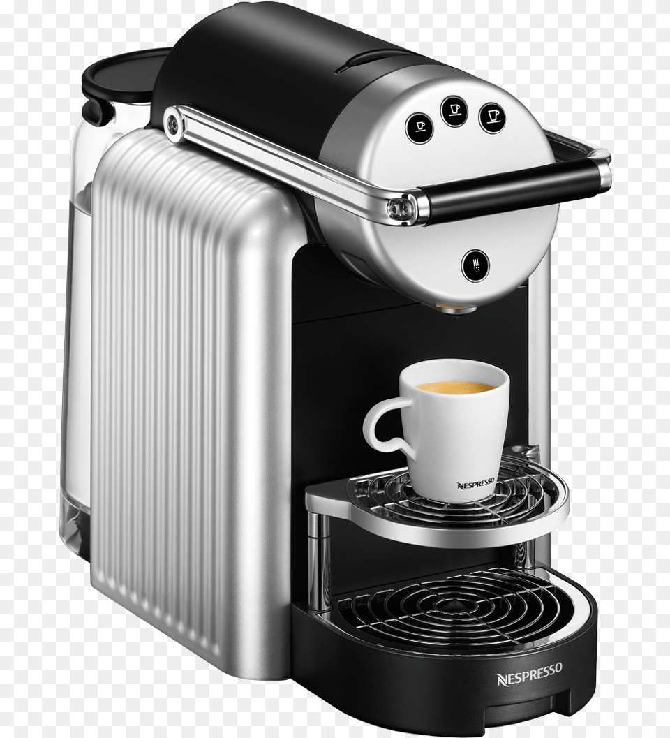 Nespresso Zenius Coffee Machine, Cup, Beverage, Coffee Cup, Espresso Free Png