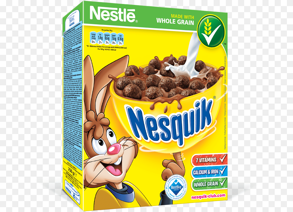 Nesquik Cereal 250gr Nestle Chocolate Balls Cereal, Food, Snack Free Transparent Png