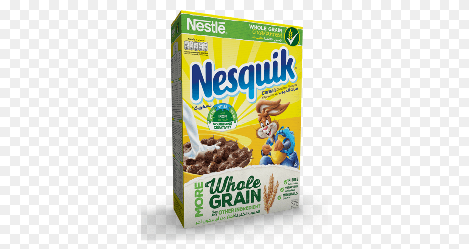 Nesquik Cereal Nesquik Brand Cereals, Food, Ketchup, Snack Free Png Download