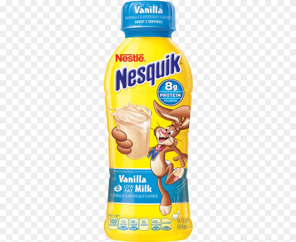 Nesquik Fat Chocolate Milk, Beverage, Juice, Smoothie, Food Free Png