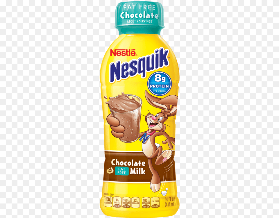 Nesquik Logo, Beverage, Juice, Smoothie, Food Png