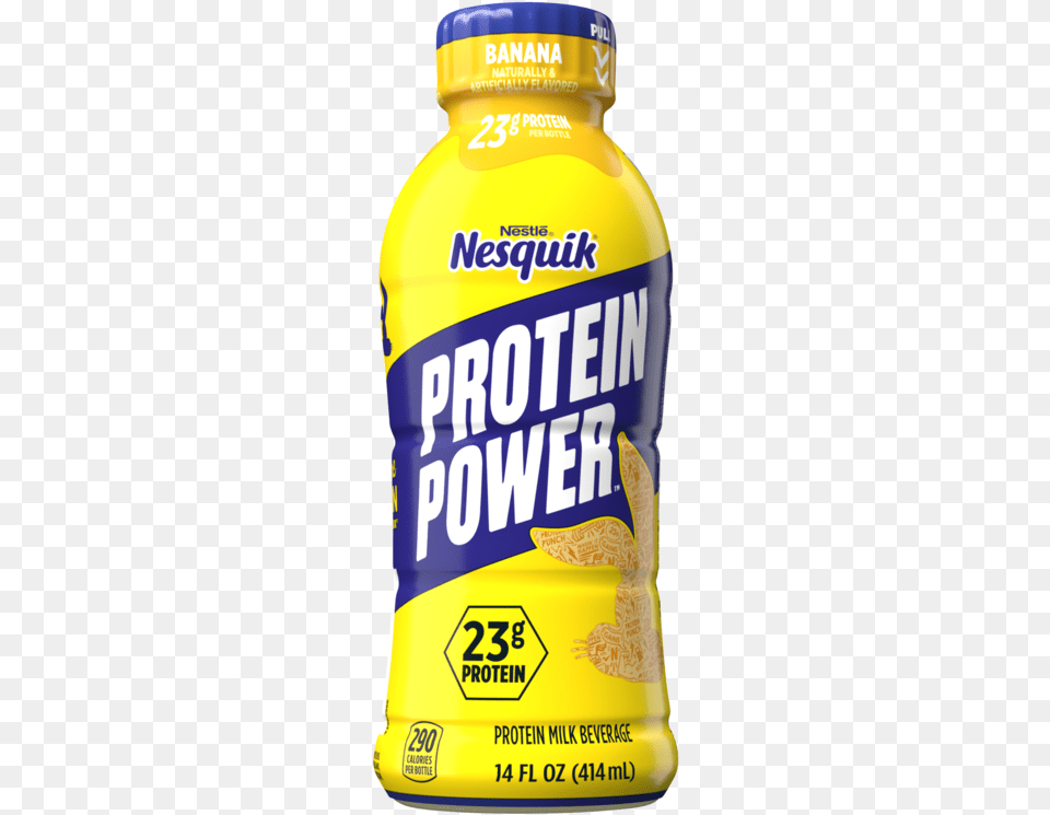 Nesquik Protein Power Orange Drink, Beverage, Juice, Food, Mustard Png
