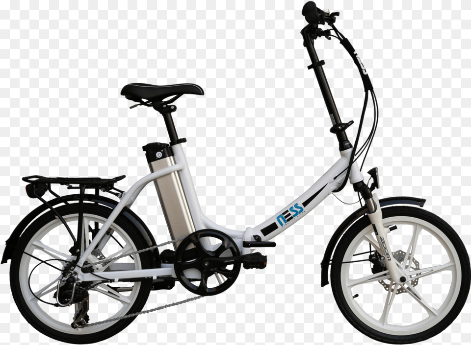 Ness Icon Step Through Folding Electric Bike Electric Folding Electric Bike With Throttle, Bicycle, Machine, Transportation, Vehicle Png Image