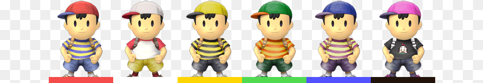 Ness Palette Super Smash Bros Brawl Ness, Clothing, Hardhat, Helmet, Baby Free Png Download