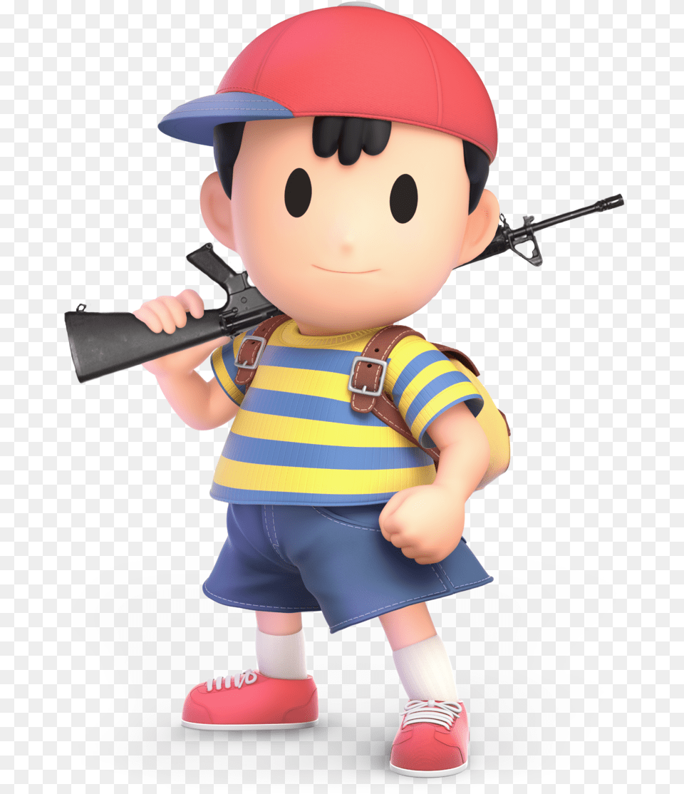 Ness Smash Ultimate Transparent, People, Person, Baby, Face Free Png Download