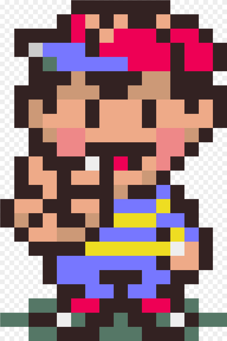 Ness Sprite Ness Earthbound Sprite Free Png