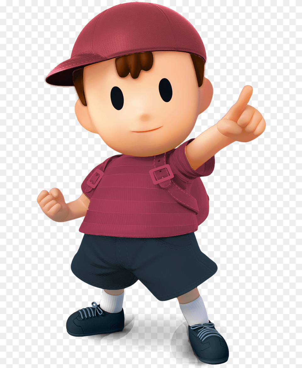 Ness Timmy Turner Super Smash Bros Wii U Ness, Baby, Person, Face, Head Free Png