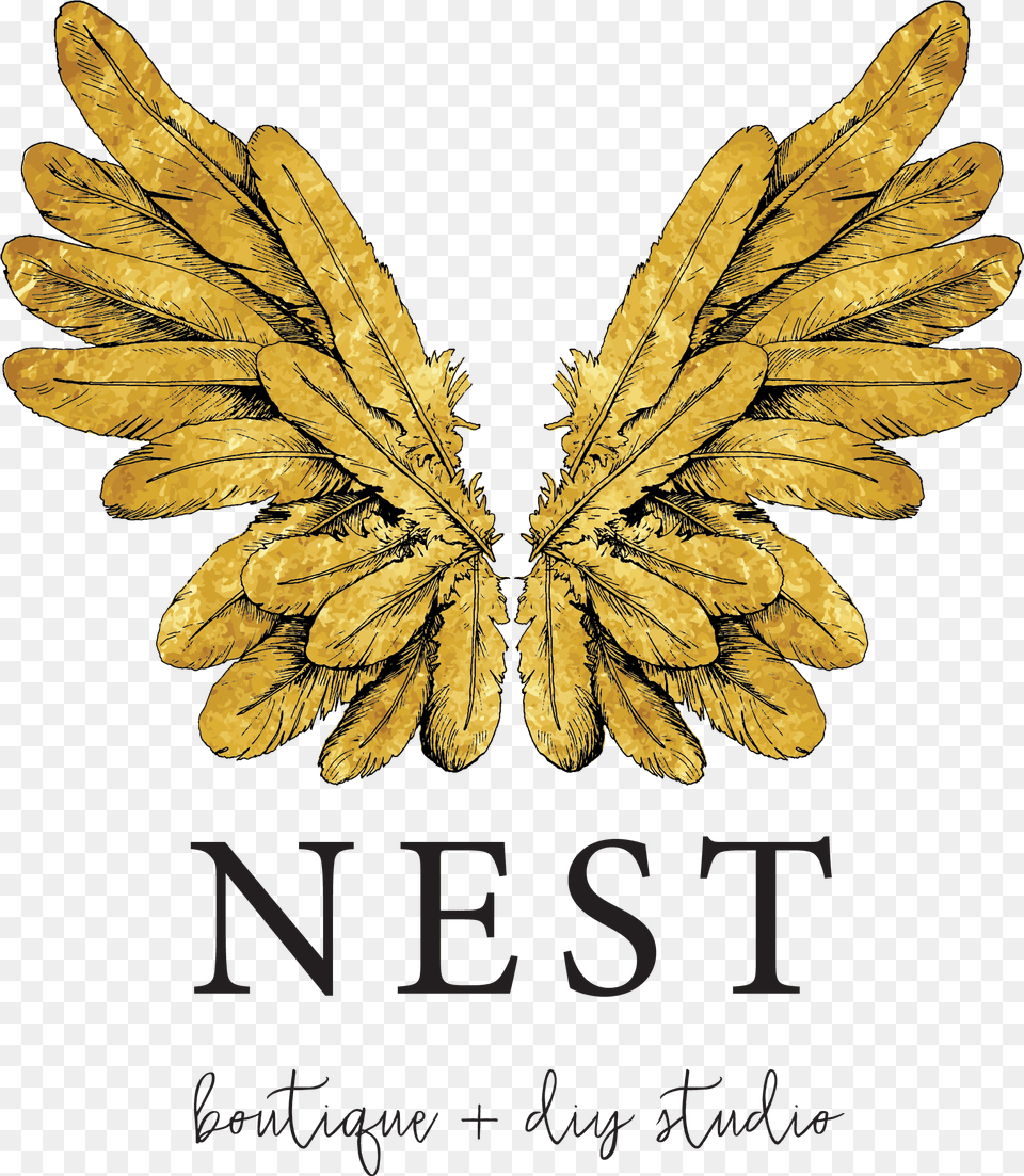 Nest Boutique Diy Studio, Gold, Plant, Accessories, Jewelry Png Image