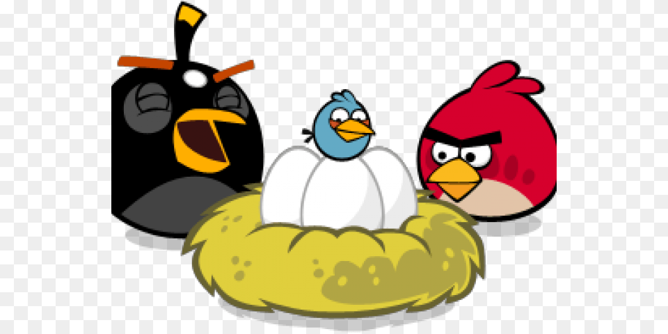 Nest Clipart Angry Bird Sandylion Angry Birds Decals Stickers 15cm By, Animal, Penguin Free Png