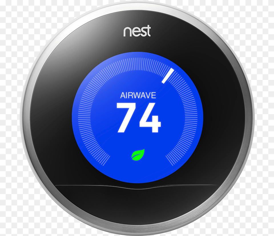 Nest Thermostat, Gauge, Plate Png