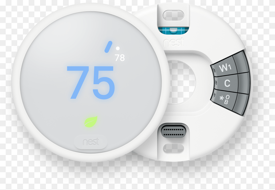 Nest Thermostat E Backplate And Display Nest E Google Nest Thermostat E, Disk, Computer Hardware, Electronics, Hardware Png