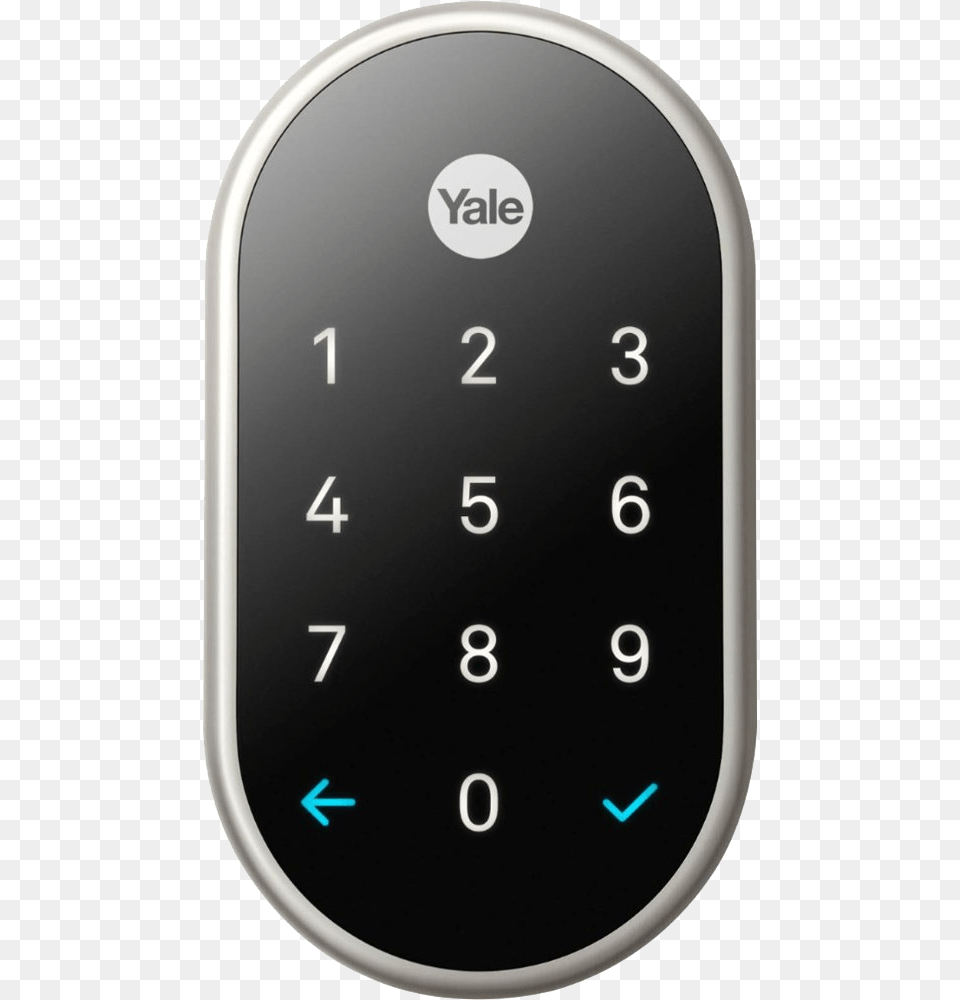 Nest X Yale Lock Satin Nickel With Nest Connect, Electronics, Mobile Phone, Phone, Text Png Image