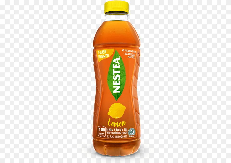 Nestea Flash Brewed Flavored Iced Tea Citrus, Beverage, Juice, Bottle, Shaker Png