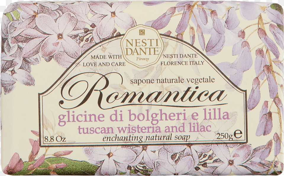 Nesti Dante Tuscan Wisteria And Lilac Natural Soap Sapun Romantica, Plant, Flower, Petal, Herbal Free Png Download