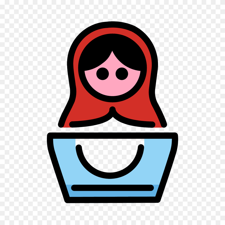 Nesting Dolls Emoji Clipart, Sticker Free Transparent Png
