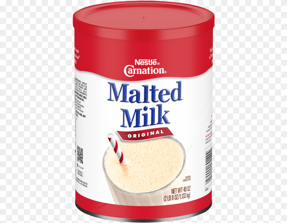 Nestl Carnation Original Malted Milk Canister 6 X 25 Malted Milk Powder Canada, Cup, Food, Ketchup, Beverage Free Png