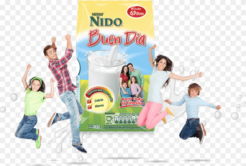 Nestl Nido Buen Da Leche En Polvo Para La Familia Nido, Adult, Person, Woman, Female Png