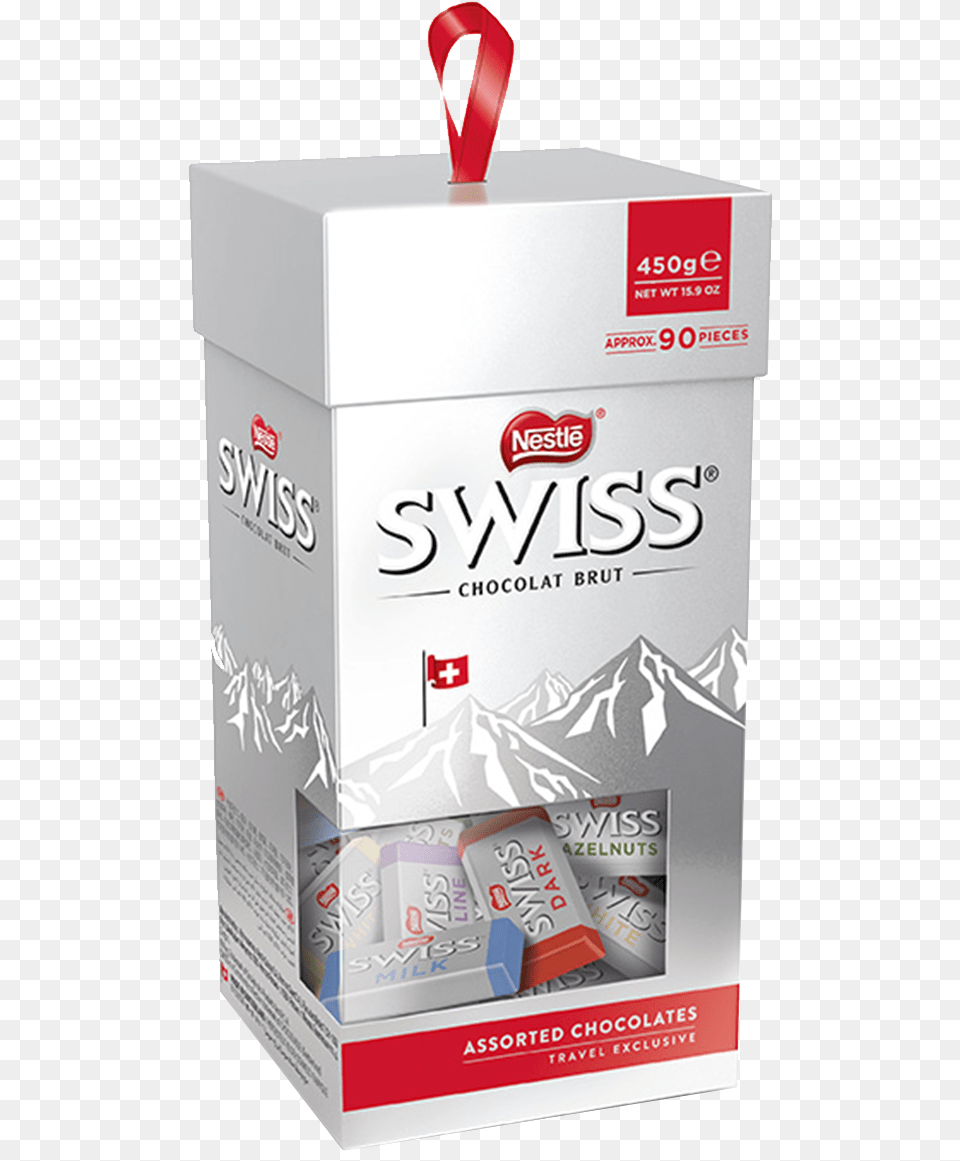 Nestl Swiss Choc Tower, Box, Cardboard, Carton, First Aid Free Png Download