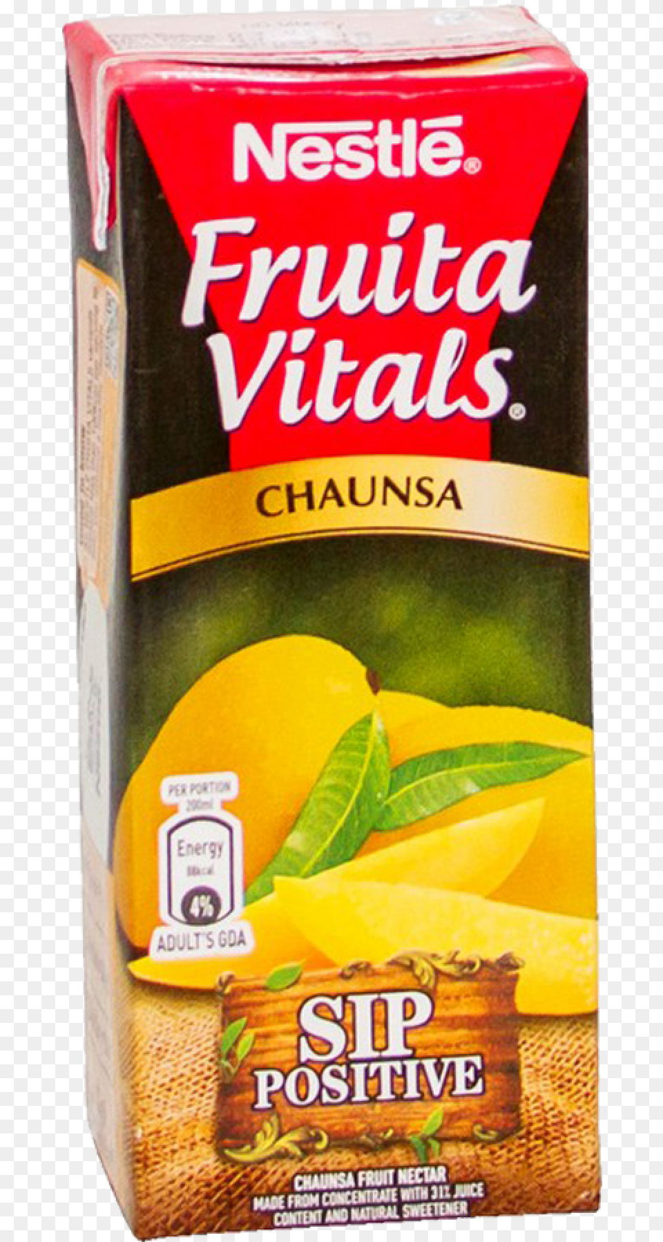 Nestle Fruita Vitals Chaunsa 200 Ml, Food, Fruit, Plant, Produce Png Image