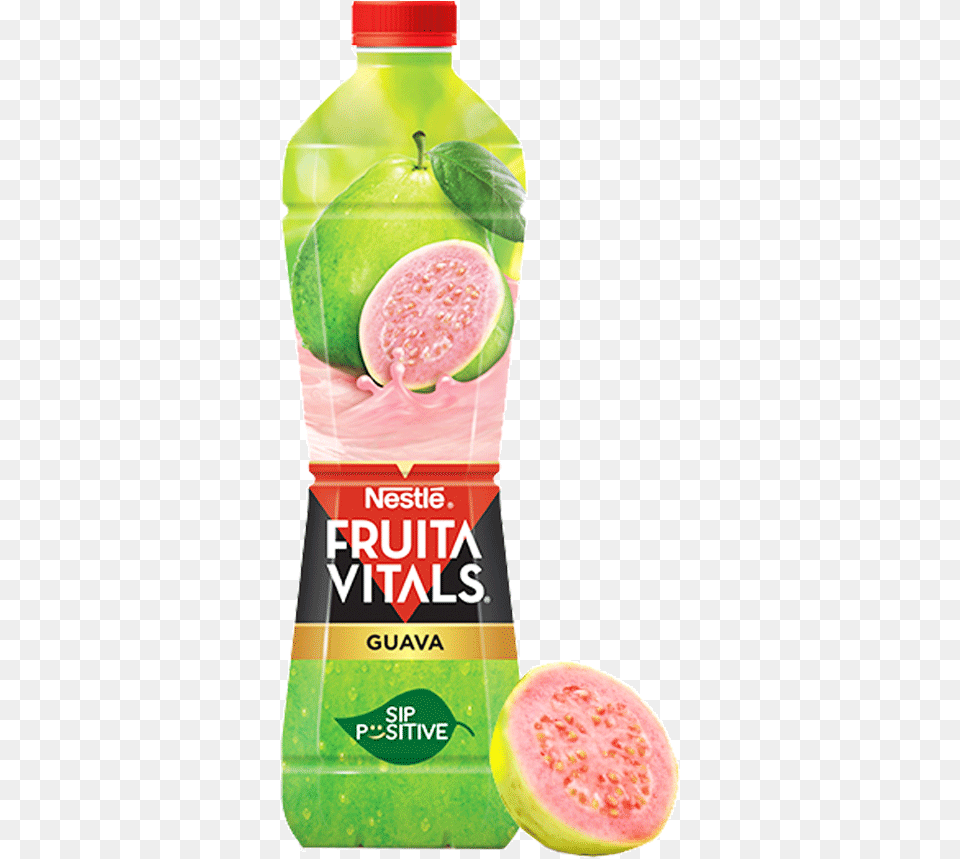 Nestle Fruita Vitals Guava Juice 1000 Ml Nestle Fruita Vitals Guava, Weapon, Blade, Cooking, Sliced Png Image