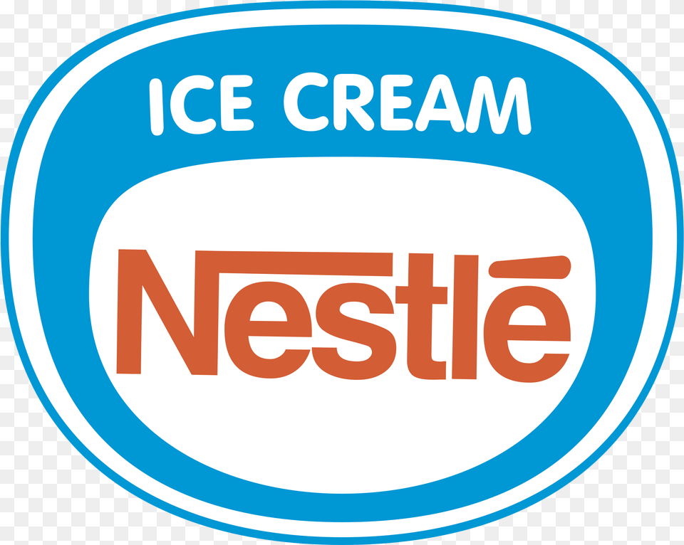 Nestle Ice Cream Logo Transparent Nestle Ice Cream Logo, Sticker, Disk Png Image