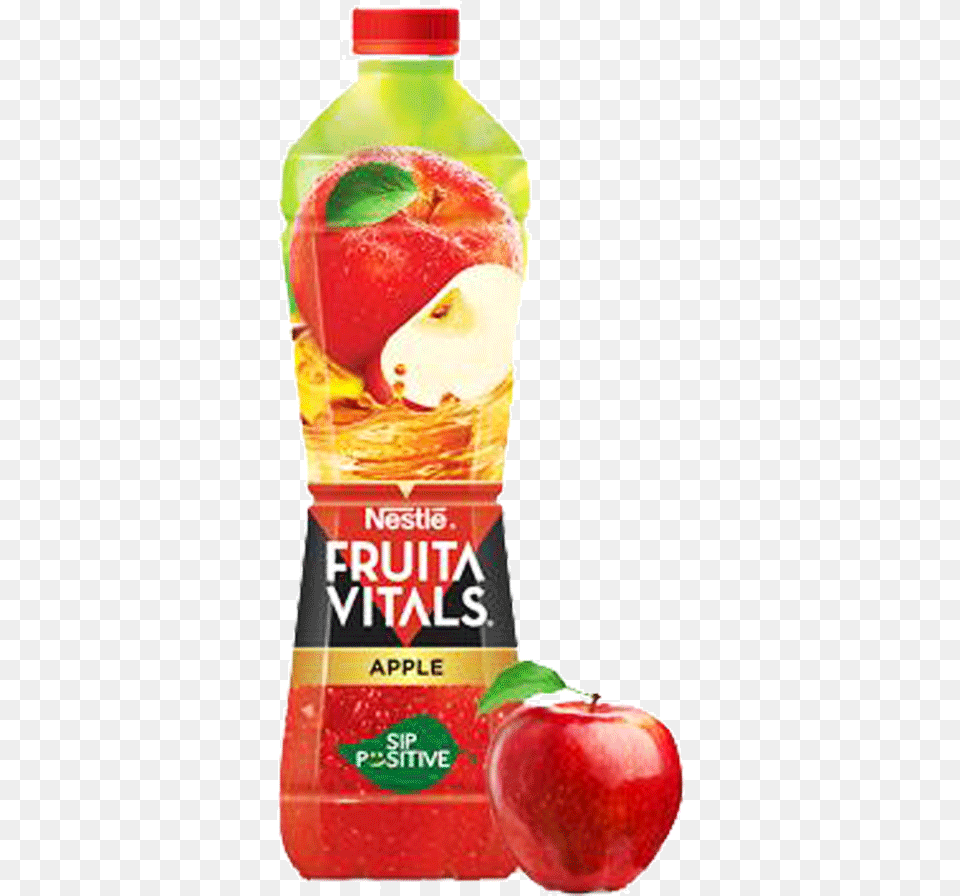 Nestle Juice Fruita Vitals Apple Nectar Bottle 1ltr Nestle Juice, Beverage, Food, Fruit, Plant Free Transparent Png