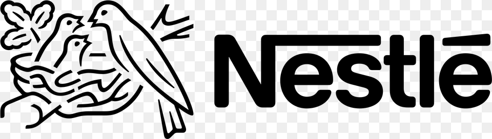 Nestle Logo, Gray Free Transparent Png