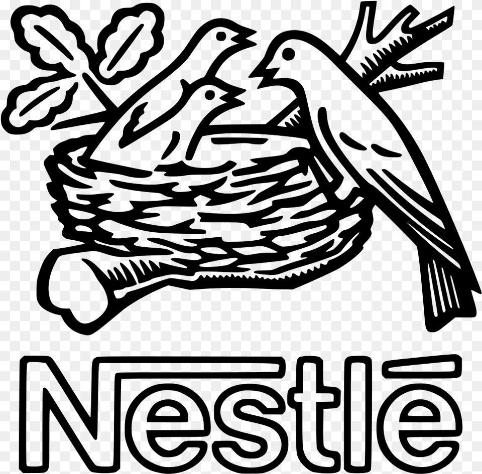 Nestle Logo, Gray Free Png Download