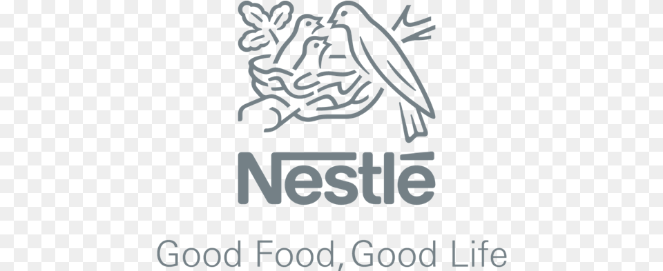 Nestle Logo Black And White, Text Free Transparent Png