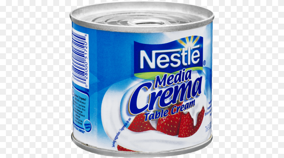 Nestle Media Crema, Can, Tin Png