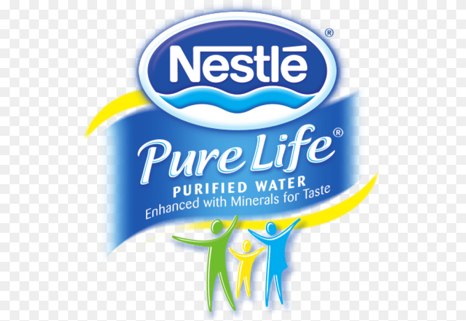 Nestle Mineral Water 033 Ltr Nestle Pure Life, Advertisement Free Png Download