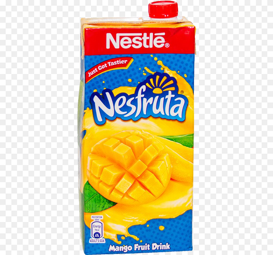 Nestle Nesfruta Mango Fruit Drink 1 Ltr Nestle Mango Juice, Food, Plant, Produce, Ketchup Png Image