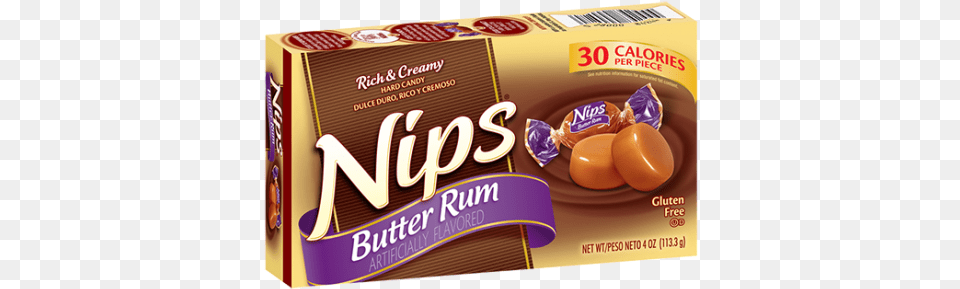 Nestle Nips Butter Rum Chocolate, Food, Sweets, Candy Png