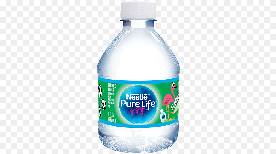 Nestle Pure Life Water 8 Oz, Bottle, Water Bottle, Beverage, Mineral Water Free Transparent Png