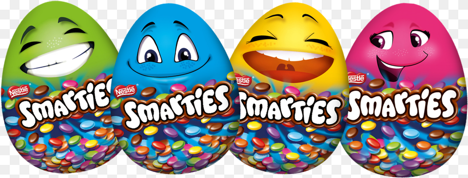 Nestle Smartie Funny Eggs Smarties Egg, Food, Sweets Png Image