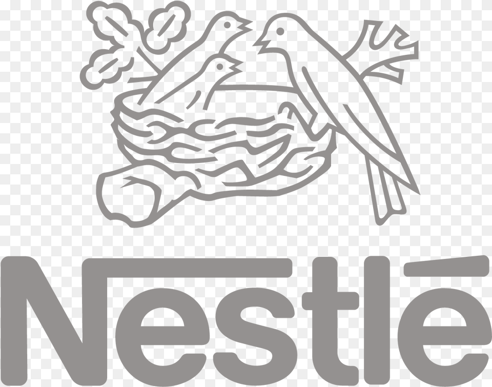 Nestle Swot Analysis Transparent Background Nestle Logo, Stencil, Animal, Bird Png